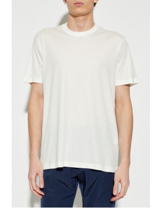 Tricou Paul & Shark, WHITE Crew neck T-shirt - 25411026108