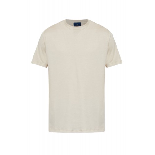 Tricou PAUL&SHARK, cream Crew neck T-shirt