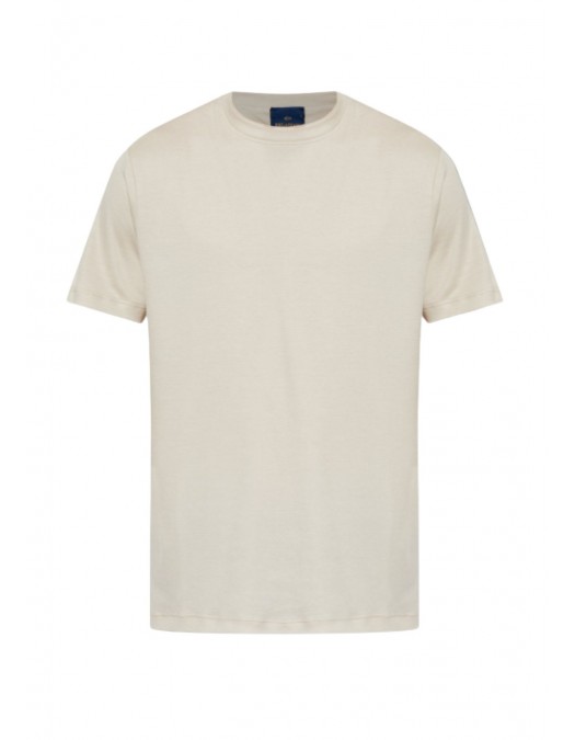 Tricou PAUL&SHARK, cream Crew neck T-shirt - 25411026348