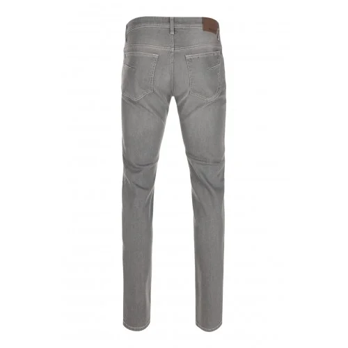 BLUGI CORNELIANI, Stretch Denim, 5 Pocket, Grey