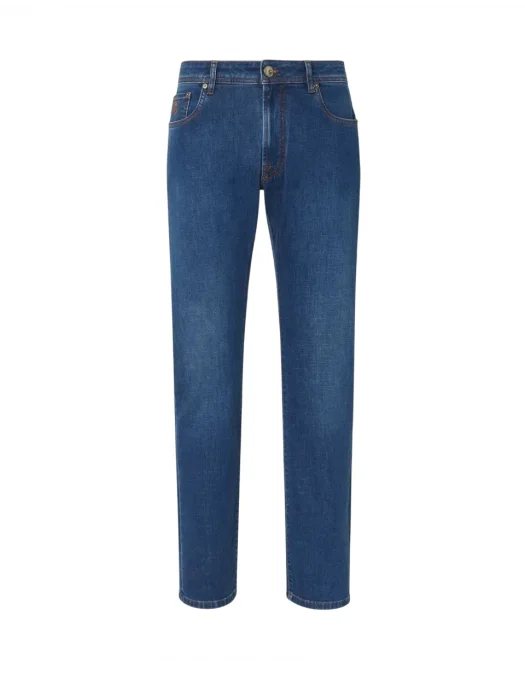 BLUGI CORLEANI, Stretch Denim, Regular Fit, Classic Blue - 254JG22520141003 BLUGI CORLEANI, Stretch Denim, Regular Fit, Classic Blue - 254JG22520141003