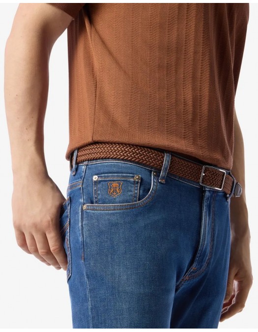 BLUGI CORLEANI, Stretch Denim, Regular Fit, Classic Blue - 254JG22520141003 BLUGI CORLEANI, Stretch Denim, Regular Fit, Classic Blue - 254JG22520141003