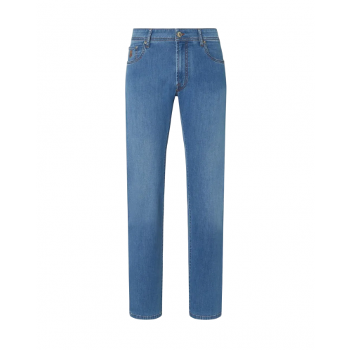 BLUGI CORNELIANI, Stretch Denim, 5 Pocket, Light Blue BLUGI CORNELIANI, Stretch Denim, 5 Pocket, Light Blue