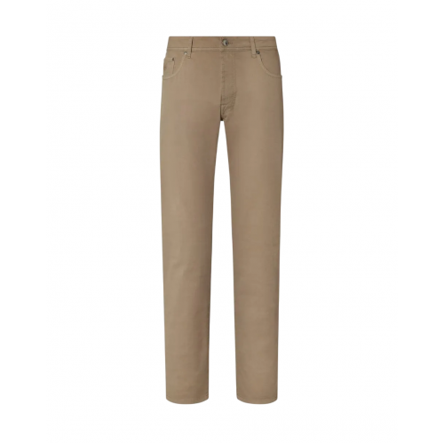 PANTALONI CORNELIANI, Pockets, Stretch Cotton, Dark Beige PANTALONI CORNELIANI, Pockets, Stretch Cotton, Dark Beige