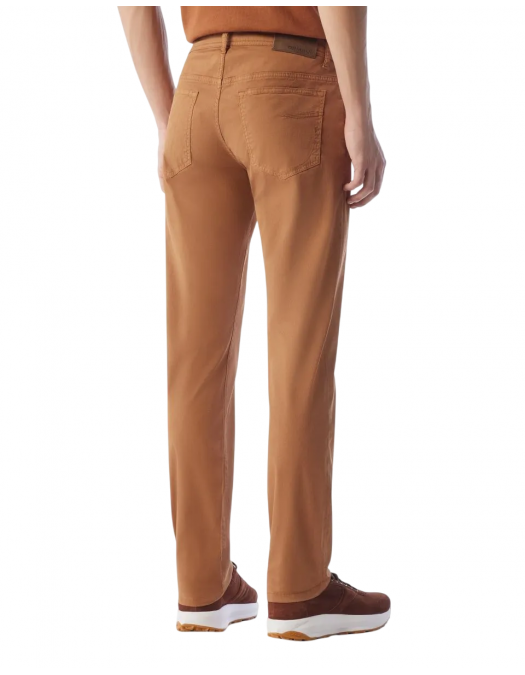 PANTALONI CORLEANI, Stretch, Simple, Light Brown - 254JL22520128049 PANTALONI CORLEANI, Stretch, Simple, Light Brown - 254JL22520128049