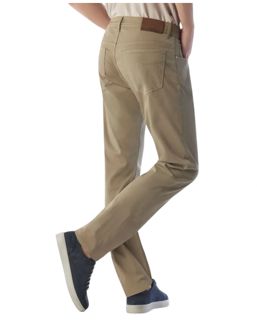 PANTALONI CORLEANI, Stretch, 5 Pocket, Green Khaki - 254JL22520128053 PANTALONI CORLEANI, Stretch, 5 Pocket, Green Khaki - 254JL22520128053
