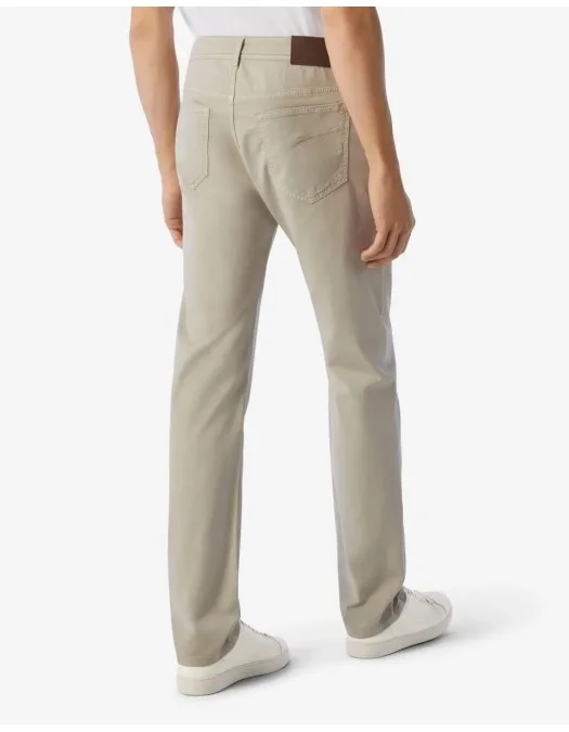 PANTALONI CORLEANI, Stretch Gabardine, Beige