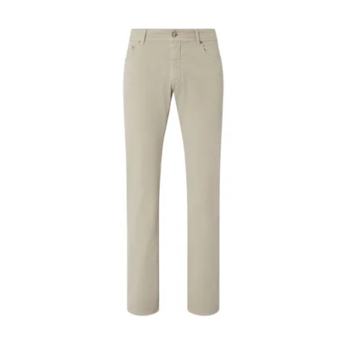 Blugi CORNELIANI Stretch Gabardine, Beige