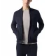 PULOVER CORLEANI, Cotton Full Zip, Sweatshirt, Navy Blue - 25G580252505800162 PULOVER CORLEANI, Cotton Full Zip, Sweatshirt, Navy Blue - 25G580252505800162