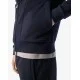 PULOVER CORLEANI, Cotton Full Zip, Sweatshirt, Navy Blue - 25G580252505800162 PULOVER CORLEANI, Cotton Full Zip, Sweatshirt, Navy Blue - 25G580252505800162