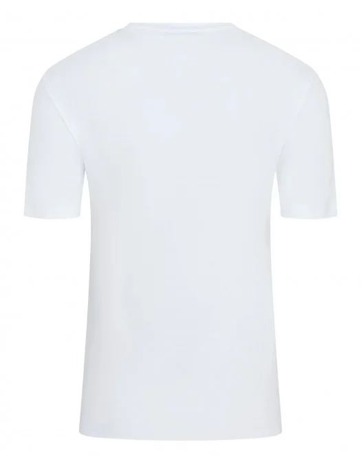 TRICOU CORLEANI, Mantua, Stretch Sleeve, Logo Insert, White - 25G5802525058028 TRICOU CORLEANI, Mantua, Stretch Sleeve, Logo Insert, White - 25G5802525058028