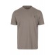 TRICOU CORLEANI, Round Neck, Logo Insert, Brown - 25G5802525058059 TRICOU CORLEANI, Round Neck, Logo Insert, Brown - 25G5802525058059