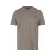 TRICOU CORLEANI, Round Neck, Logo Insert, Brown - 25G5802525058059 TRICOU CORLEANI, Round Neck, Logo Insert, Brown - 25G5802525058059