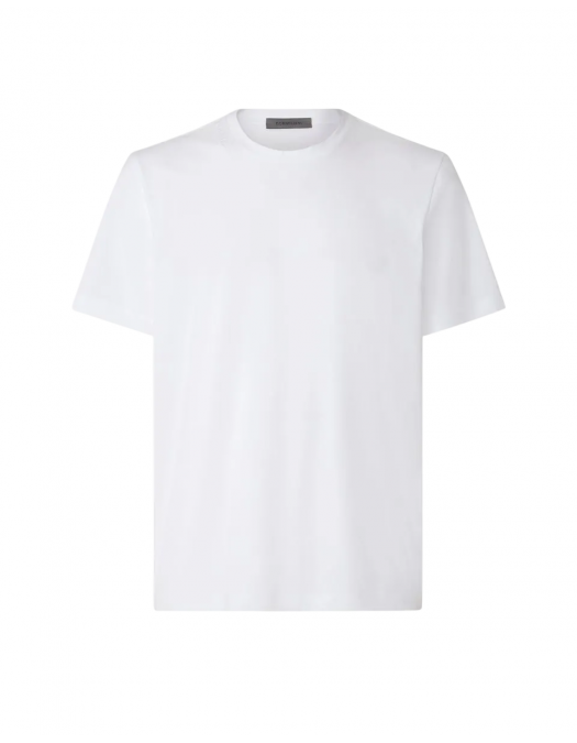 TRICOU CORLEANI, Crew Neck, Cotton, Stretch, White - 25G5842525062028 TRICOU CORLEANI, Crew Neck, Cotton, Stretch, White - 25G5842525062028