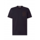 TRICOU CORLEANI, Crew Neck, Jumper, Print, Navy Blue - 25G598252506700 TRICOU CORLEANI, Crew Neck, Jumper, Print, Navy Blue - 25G598252506700