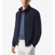 Jacheta CORNELIANI, Semi-lined blue technical wool bomber jacket - 25L5V22520123002