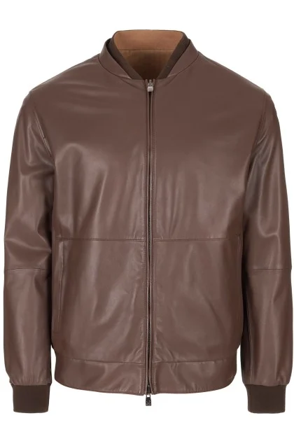 GEACA CORNELIANI, Lambskin Reversible, Brown - 25L5W32520104030