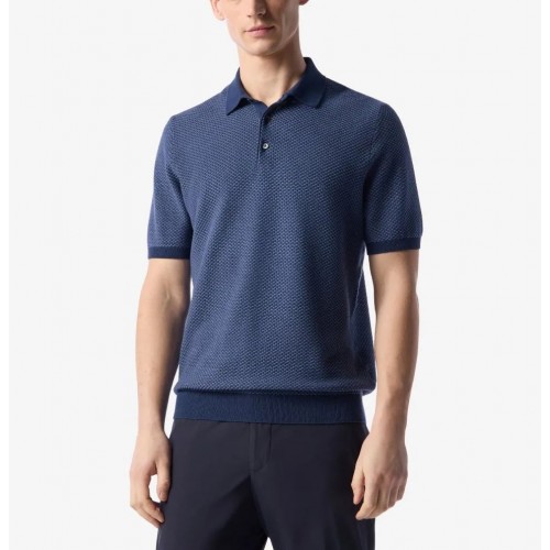 TRICOU CORNELIANI, Polo Design, Egyptian Cotton, Light Blue TRICOU CORNELIANI, Polo Design, Egyptian Cotton, Light Blue