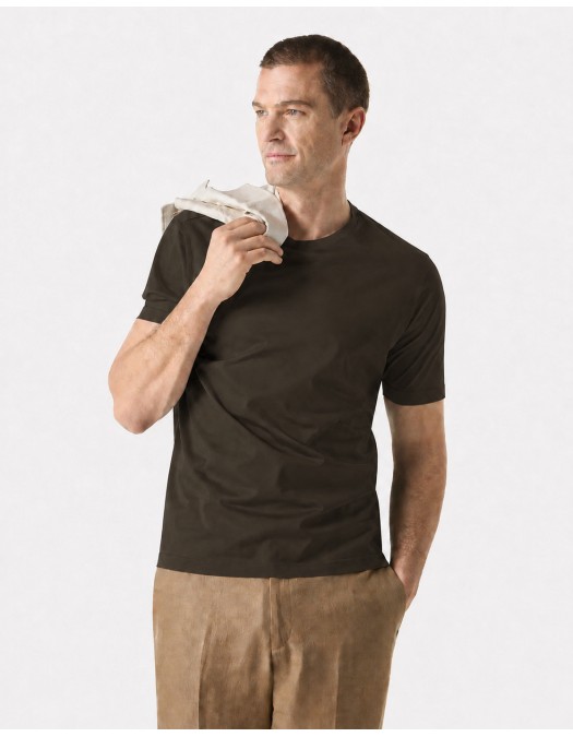 Tricou SEVEN DIALS, Born with Appetite, Brown - 26118SA192002