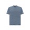 Tricou PAUL&SHARK, COTTON & SILK Silk and cotton T-shirt with micro stripe pattern