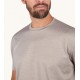 Tricou PAUL&SHARK, Silk and cotton T-Shirt with micro stripe pattern - 26411002132