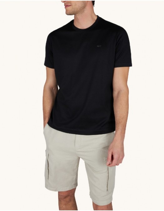 Tricou PAUL&SHARK, Double mercerised cotton jersey T-shirt - 2641101611D