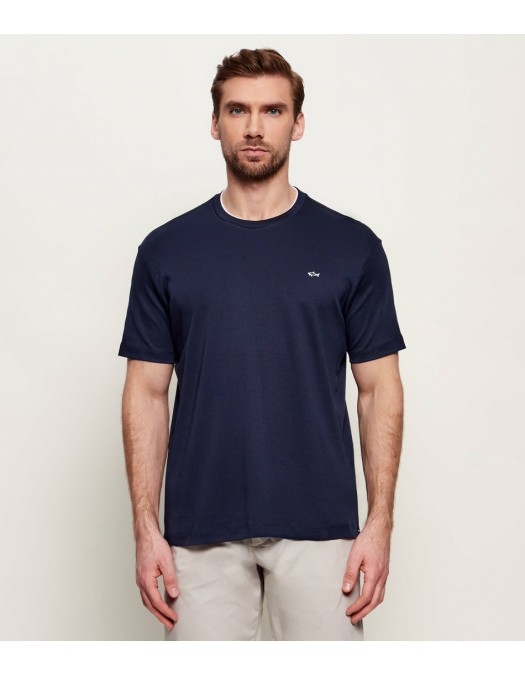 Tricou PAUL&SHARK, Crew neck T-shirt, Bleumarin - 26411036013