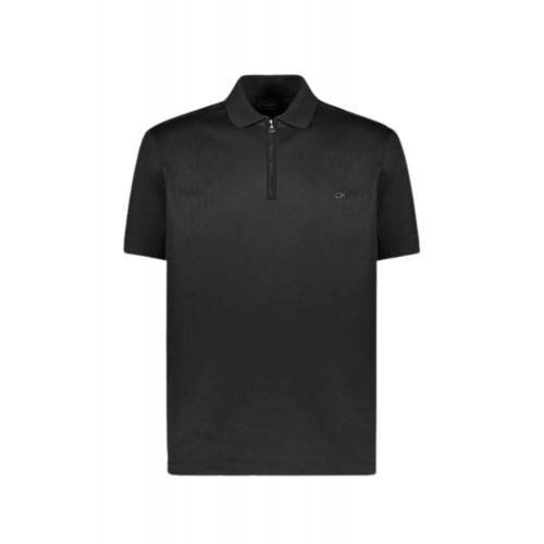 Tricou PAUL&SHARK, Polo T-Shirt, Regular fit, Black