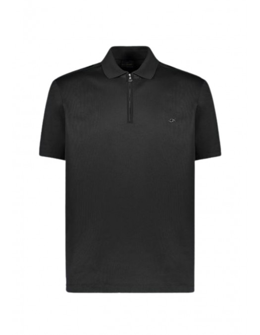 Tricou PAUL&SHARK, Polo T-Shirt, Regular fit, Black - 26411271011