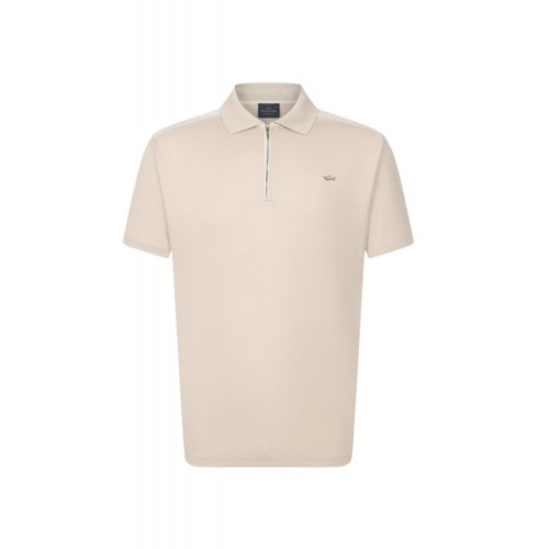 Tricou PAUL&SHARK, Polo T-Shirt, Beige