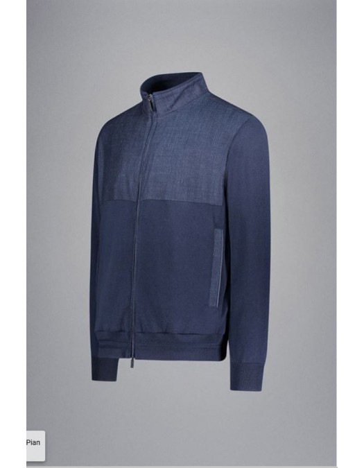 Jacheta PAUL&SHARK,  Zip-up Sweater, Blue - 26411742282