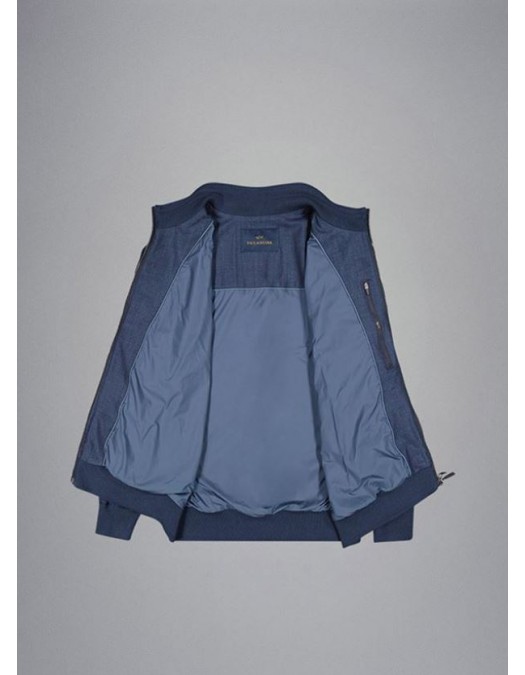 Jacheta PAUL&SHARK,  Zip-up Sweater, Blue - 26411742282