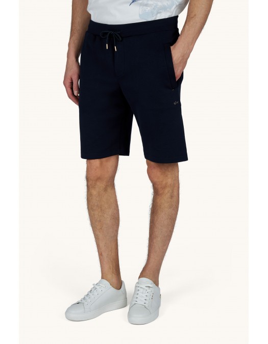 Bermuda PAUL&SHARK, Bermuda sweatshorts in Active Fleece cotton - 2641181650F