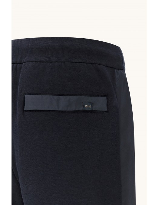 Pantaloni PAUL&SHARK, Sport pants in Active Fleece with microfiber details - 26411821344