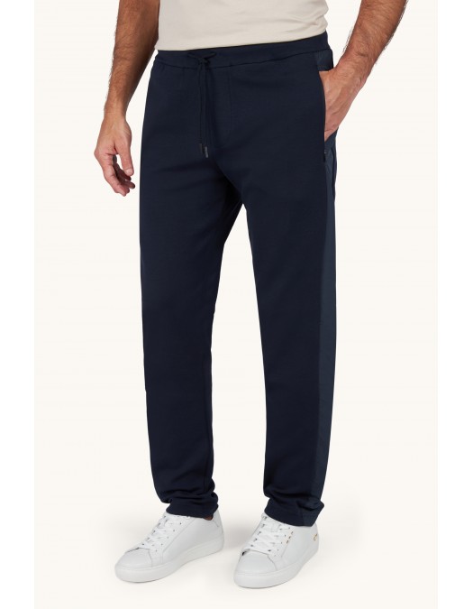 Pantaloni PAUL&SHARK, Sport pants in Active Fleece with microfiber details - 26411821344