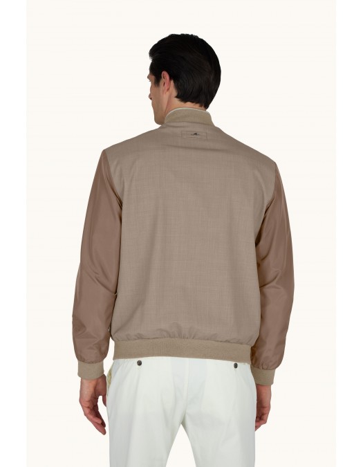 Jacheta PAUL&SHARK, Hybrid bomber jacket - 26412062029