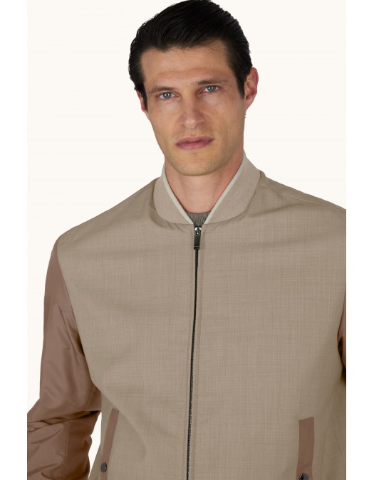 Jacheta PAUL&SHARK, Hybrid bomber jacket - 26412062029