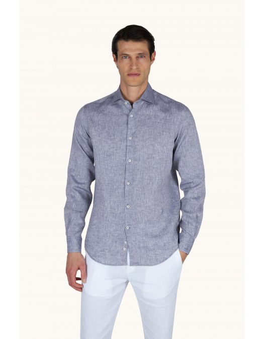 Camasa PAUL&SHARK, Soffio linen shirt - 26413160CF0130