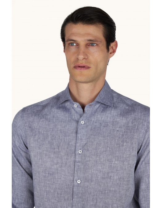 Camasa PAUL&SHARK, Soffio linen shirt - 26413160CF0130