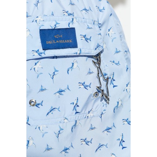 Short PAUL&SHARK, light blue Swim shorts