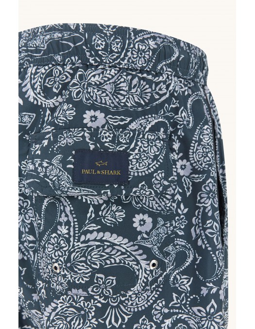 Short PAUL&SHARK, Swimwear Portofino with Shark Paisley print - 26415030F16