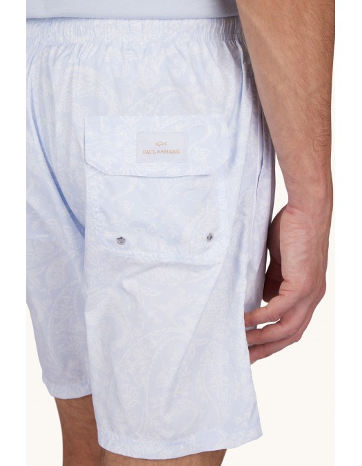 Short PAUL&SHARK, Portofino with Shark Paisley print - 26415030F21