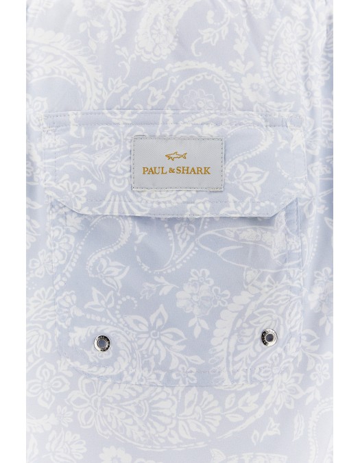 Short PAUL&SHARK, Portofino with Shark Paisley print - 26415030F21