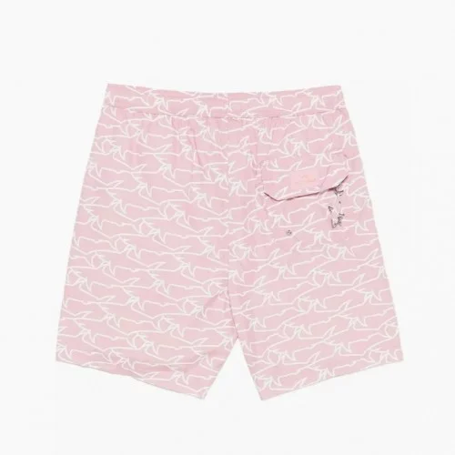 Short PAUL&SHARK, SWIMWEAR PORTOFINO WITH ICONIC SHARKS WAVES PRINT