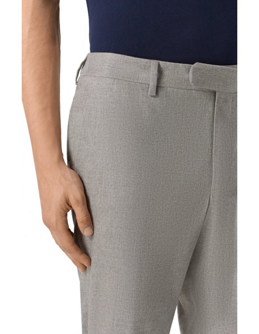 PANTALONI CORNELIANI, Wool Fabric, Grey - 2645302618535001