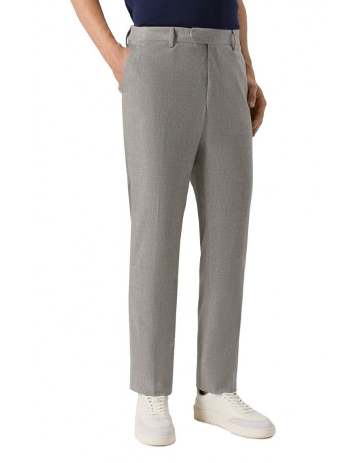 PANTALONI CORNELIANI, Wool Fabric, Grey - 2645302618535001
