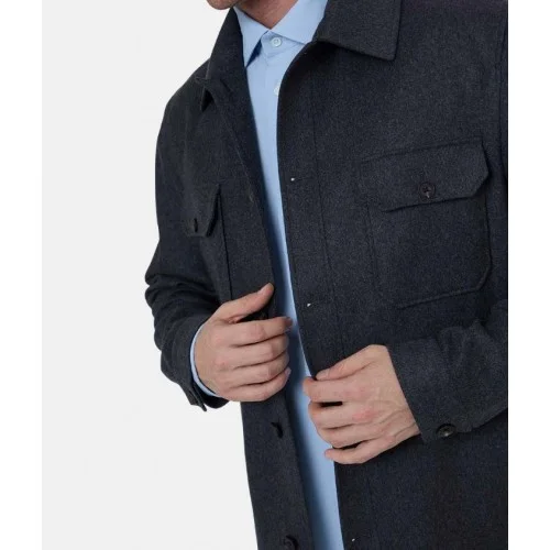 BLUGI CORNELIANI, Dark Wash Slim-fit Denim Pants, Bleumarin