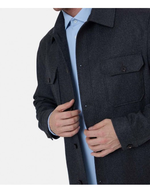 BLUGI CORNELIANI, Dark Wash Slim-fit Denim Pants, Bleumarin - 264JG22620125001