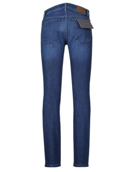 BLUGI CORNELIANI, Clasic Slim-fit Denim Pants, Bleumarin - 264JG22620135001