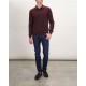 BLUGI CORNELIANI, Slim Fit, Bumbac si Lyocel, Bleumarin - 264JG22620136002